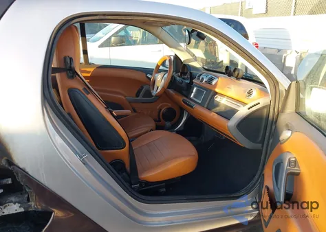 2013 Smart Fortwo Passion from USA, damaged, VIN WMEEJ3BAXDK717883